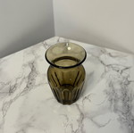 Small old glass vase used