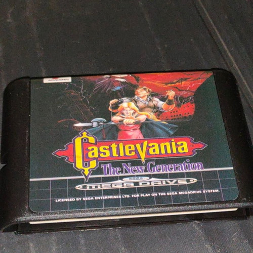 Castlevania The New Generation Sega Mega Drive Cartridge like new