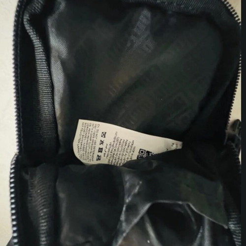 Puma Core Up Sling Bag, black glossy, adjustable strap