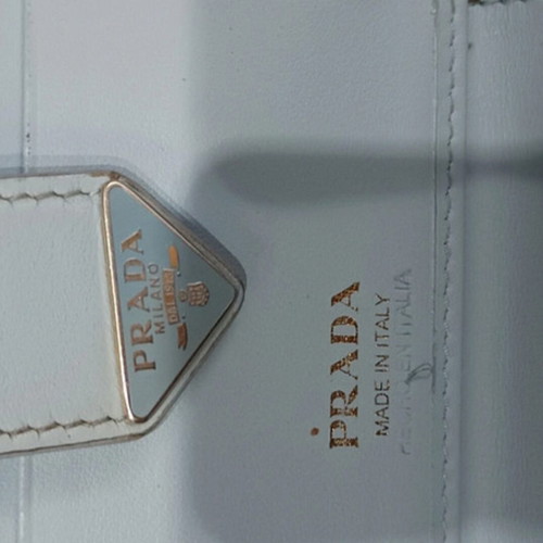 Prada wallet turquoise saffiano leather like new