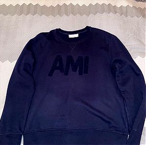 AMI Alexandre Mattiussi sweatshirt φούτερ μπλούζα size L