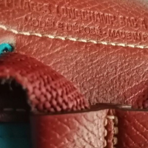 Longchamp le pliage backpack used blue turquoise