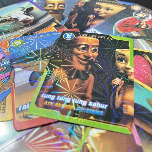 Brainrot cards like new, collection of 44 pieces