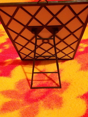 Mirror with stand