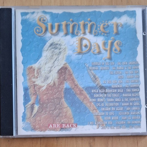 Summer Days Are Back Audio CD like new, pop compilation
