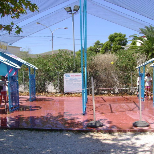 Παιχνίδι Νερομαχίες με Αλουμινένια Κιόσκια και Αξεσουάρ
