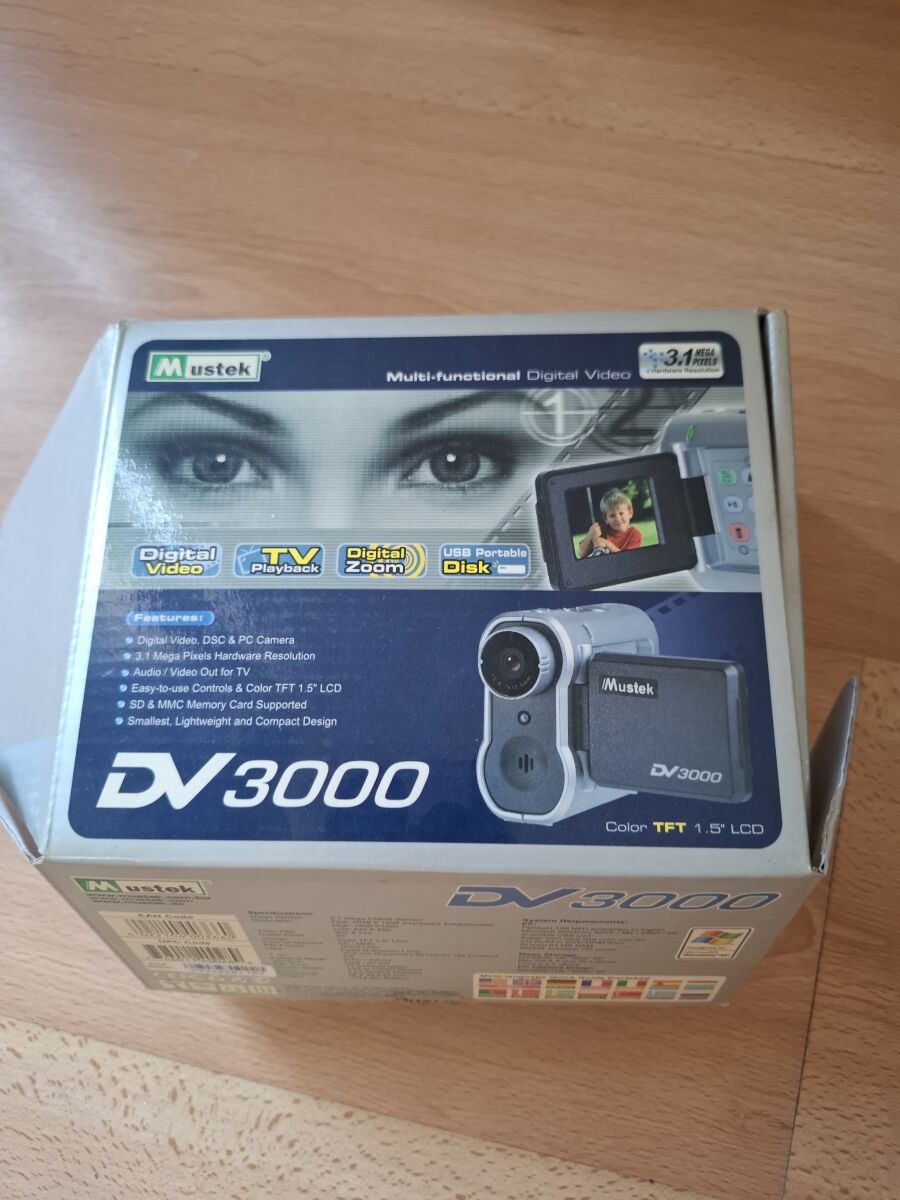 Mustek DV3000 Retro Digital Video Camera… - € 20,00 - Vendora.cy