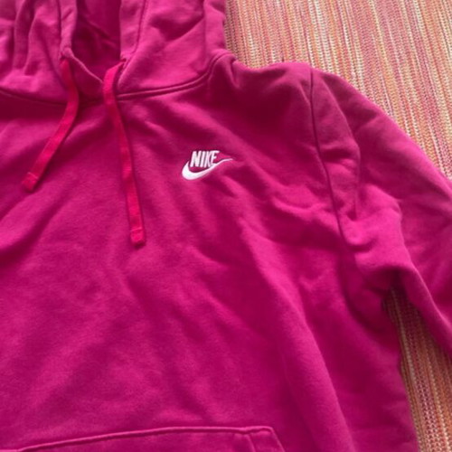 Nike Sportswear Club fleece hoodie, pink, size S