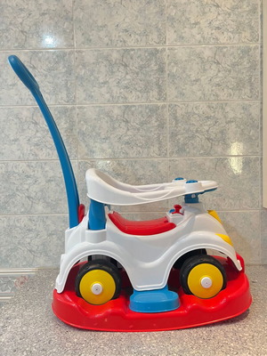 Fisher-Price 4 σε 1 στράτα-αυτοκινητάκι τραμπάλα σαν καινούργιο