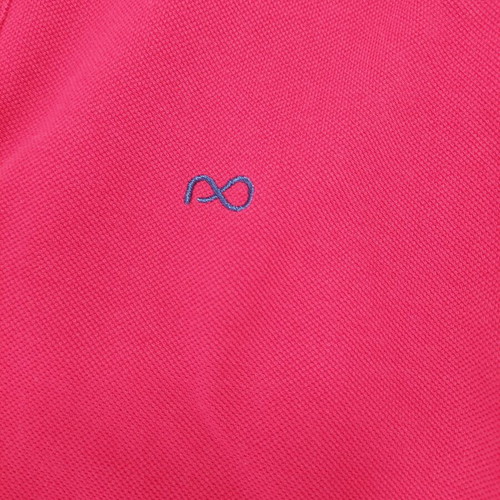 Prince Oliver men's short-sleeve polo shirt red size M new