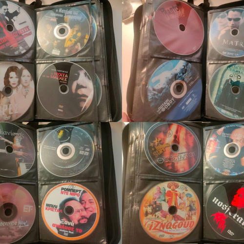Συλλογή 70 DVD ταινιών σαν καινούργια με υπότιτλους