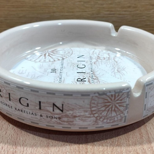 Origin Karelias Ceramic Ashtray promotional, like new