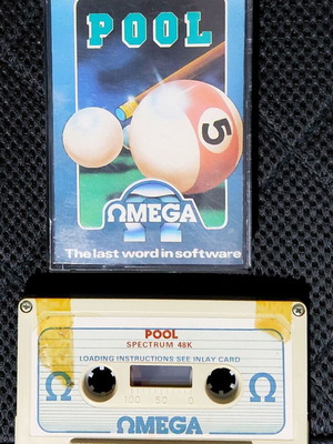 Double Dragon, Fist II & Pool games for ZX Spectrum used