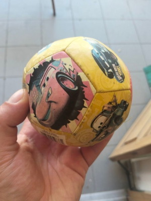 Cloth balls pack with Cars MaQqueen and Ping Pong like new