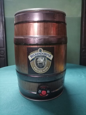 Βαρέλι μπύρας μεταχειρισμένο, μεταλλικό, 5 λίτρα συλλεκτικό