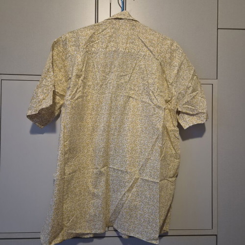 Dustin floral men's shirt short sleeve size L new