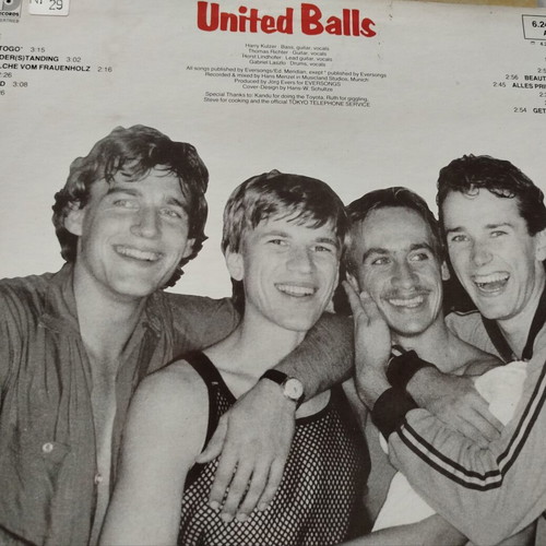 United Balls Pogo In Togo vinyl LP used, New Wave pop