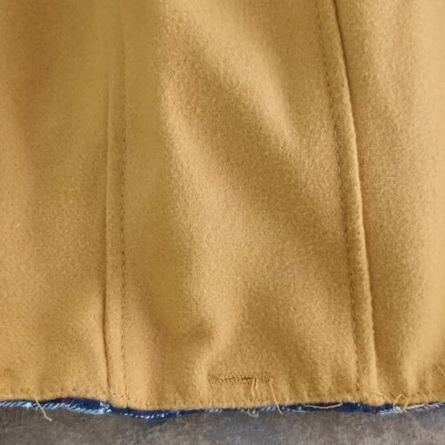 Montgomery coat used, yellow, size XL