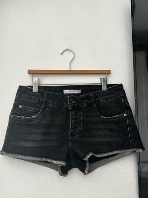 Zara black short jeans like new, size S