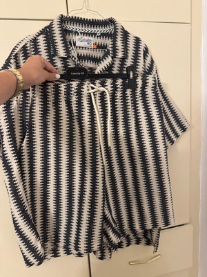 Πλεκτό σετ ΝοXL unisex καινούργιο, λεπτό και καλοκαιρινό