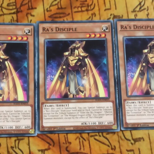 Σετ κάρτες Ra's Disciple Yugioh σαν καινούργιο