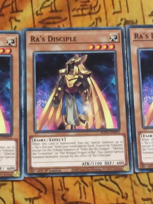 Σετ κάρτες Ra's Disciple Yugioh σαν καινούργιο