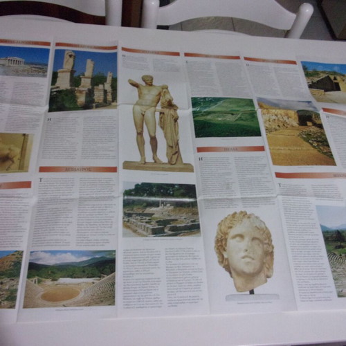 Ancient Civilizations Dictionary used with 3 large maps