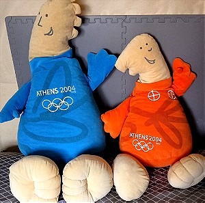 Συλλεκτικές κούκλες Ολυμπιακών Αγώνων 2004 - Φοίβος και Αθηνά