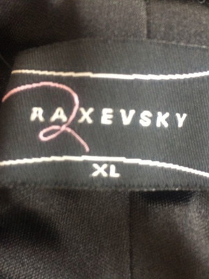 Raxevsky Φόρεμα βραδυνό μαύρο μακρύ μάξι καινούργιο μέγεθος XL