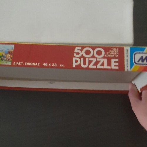 Asterix 1980s Puzzle 500 Pieces used, missing 5 pieces