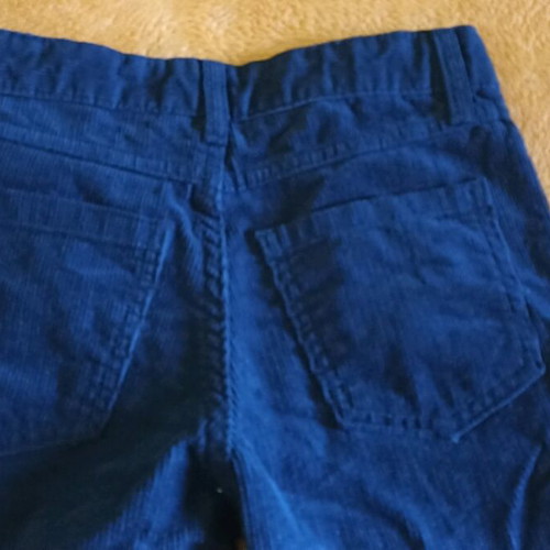 H&M corduroy pants for boys like new, blue, size 122 cm