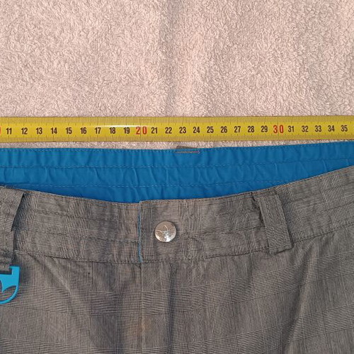 Adidas Originals men's gray checkered bermuda shorts medium like new