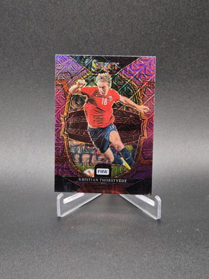 2022 Select FIFA Terrace Purple Mojo Prizm Kristian Thorstvedt #43