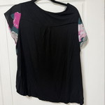 Inc floral blouse