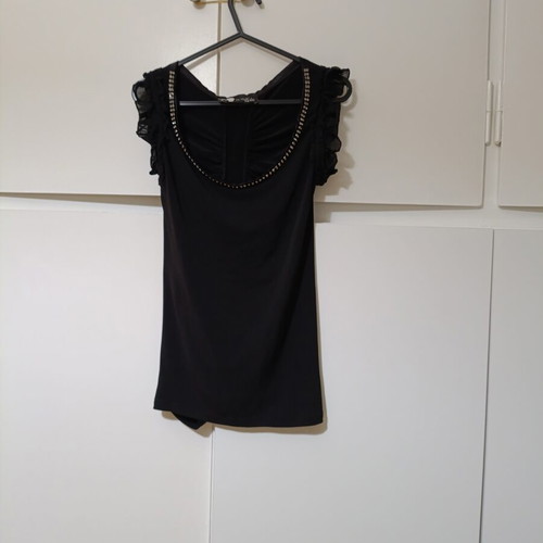 Dimel Black Women's T-shirt One Size like new