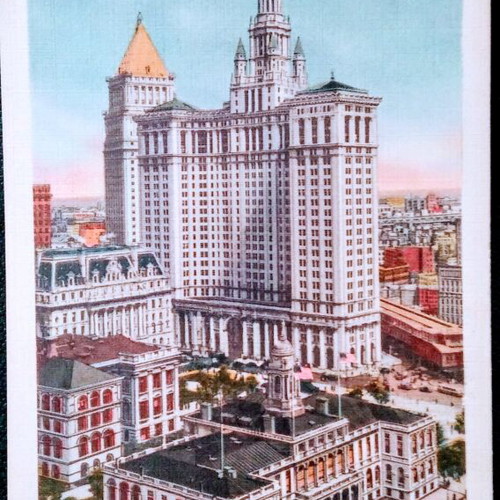 Collectible postcard used from the 1950s