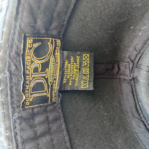 Dorfman Pacific hat XL like new, black