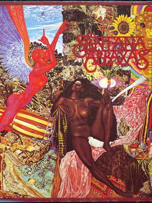 Santana Abraxas vinyl like new, rock