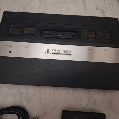 Atari 2600 Junior retro console with Pac-Man used