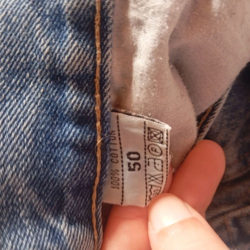 Blue Jean μεταχειρισμένο με μέση 40εκ, μέγεθος 50