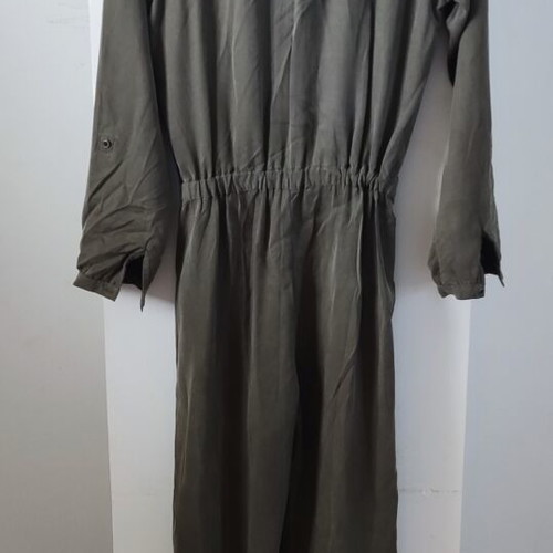 Khaki jumpsuit medium like new