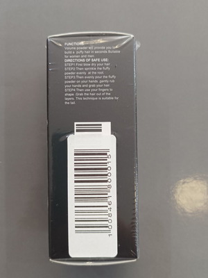 Hair volume powder