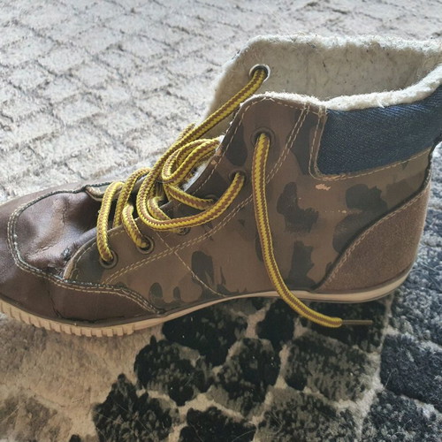 Admiral kids boots used, brown, size 34