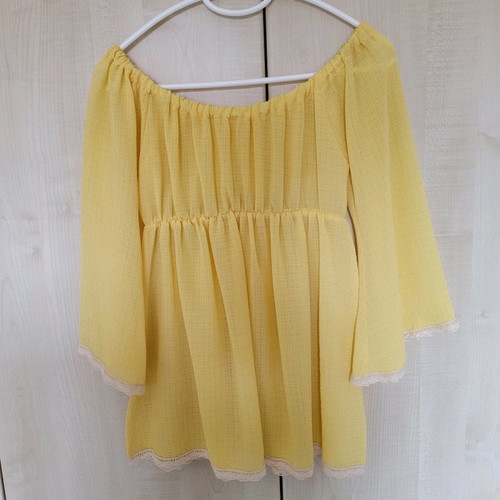 Spring Yellow Blouse