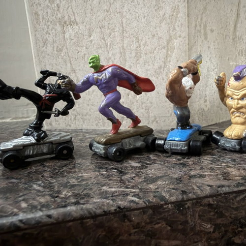 Kenner Savage Mondo Blitzers vintage figures set used