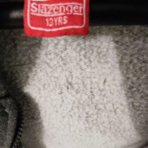 Slazenger Kids' Hoodie Size 13, Like New, Dark Gray with Pockets