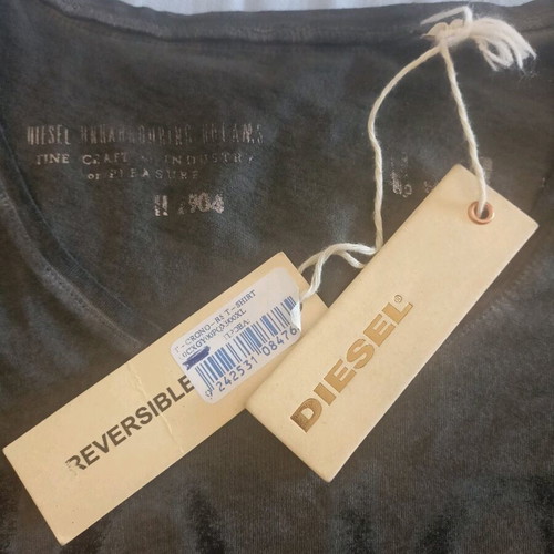 Men's T shirt Diesel XL new, gray, very soft fabric