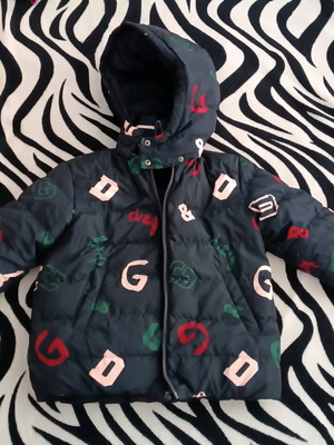 Dolce & Gabana Kids Reversible Puffer Jacket like new
