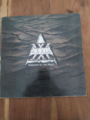 Axxis Kingdom Of The Night vinyl used