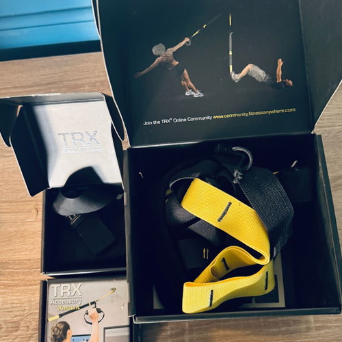 TRX Suspension Training complete set used with door anchor